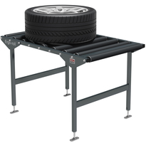 Table à rouleaux pour la manutention des roues DQN Ergo-Roll