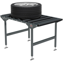 Table  rouleaux pour la manutention des roues DQN Ergo-Roll