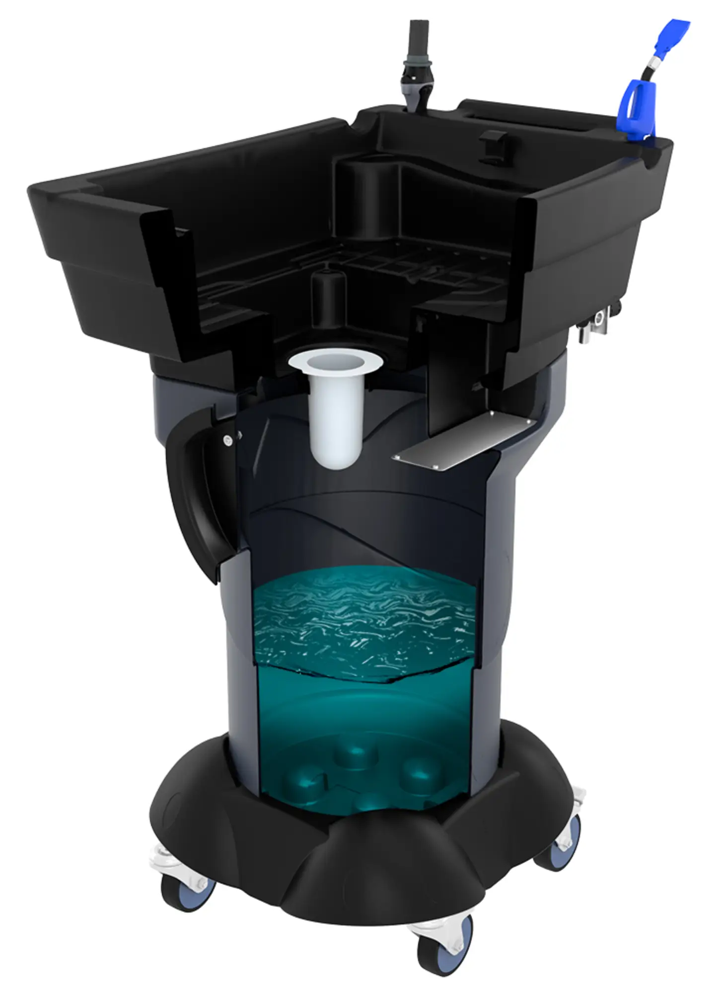 Fontaine de nettoyage mobile