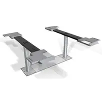 Pont  vrins 3.5t. encastrs hydrauliques