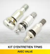 Kits d'entretien tpms (avec valve)