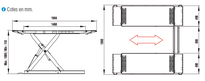 Pont plate-forme de levage 3.2T.