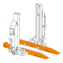 Kit rampe chariot � fourches