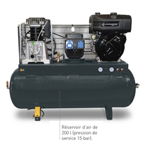 Groupe motocompresseur 11cv