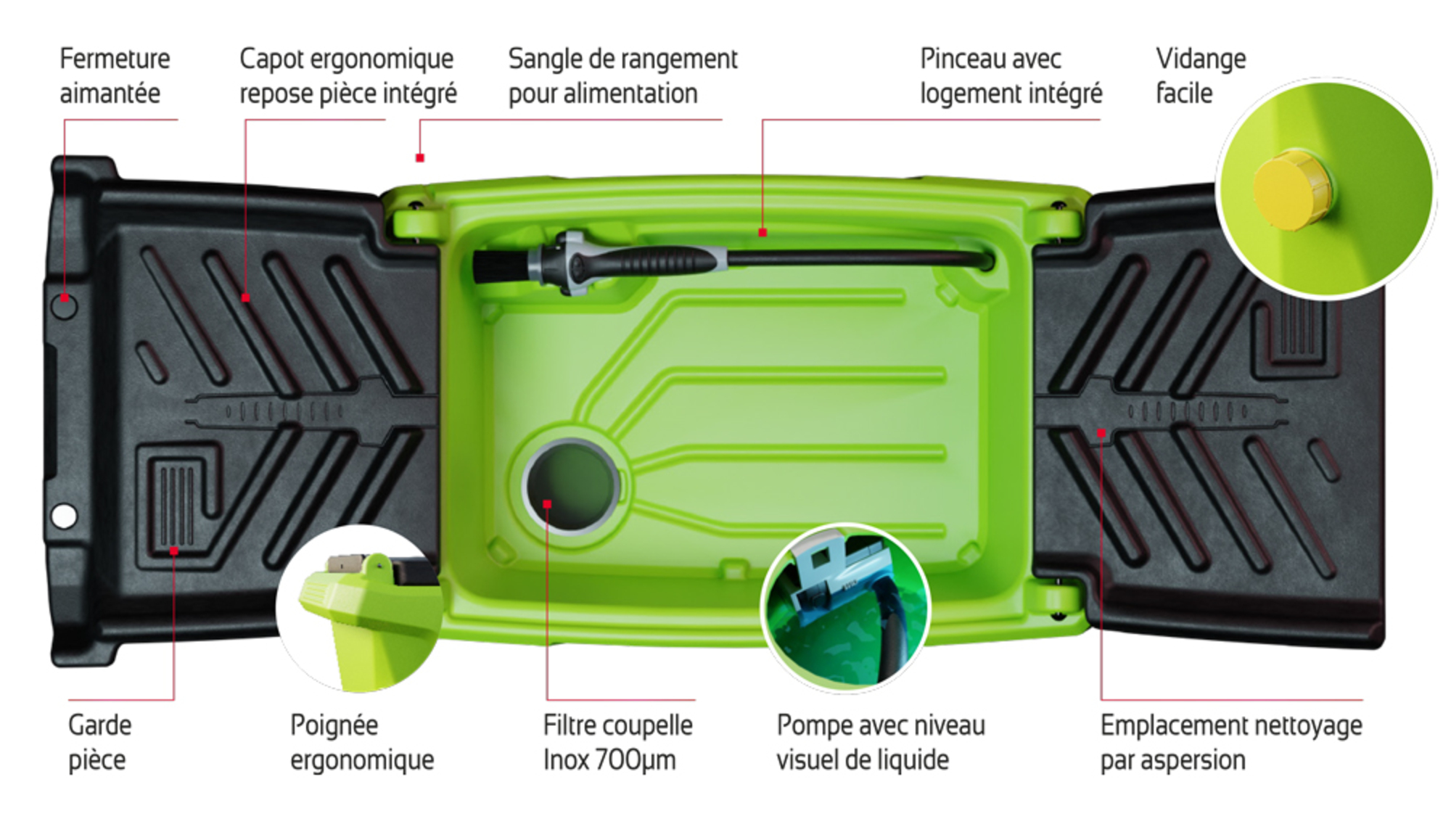 Fontaine biologique portable (10l)
