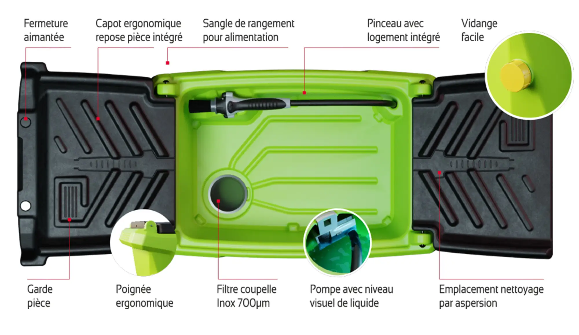 Fontaine biologique portable (10l)