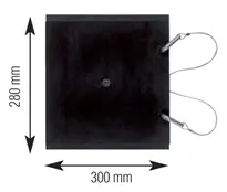 Plateau coulissant mecanique en acier