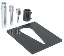 Kit plaque d'extraction et poions pour presse
