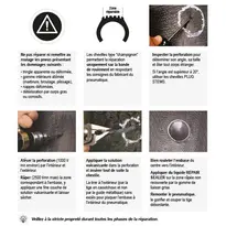 Kit de rparation cheville champignon