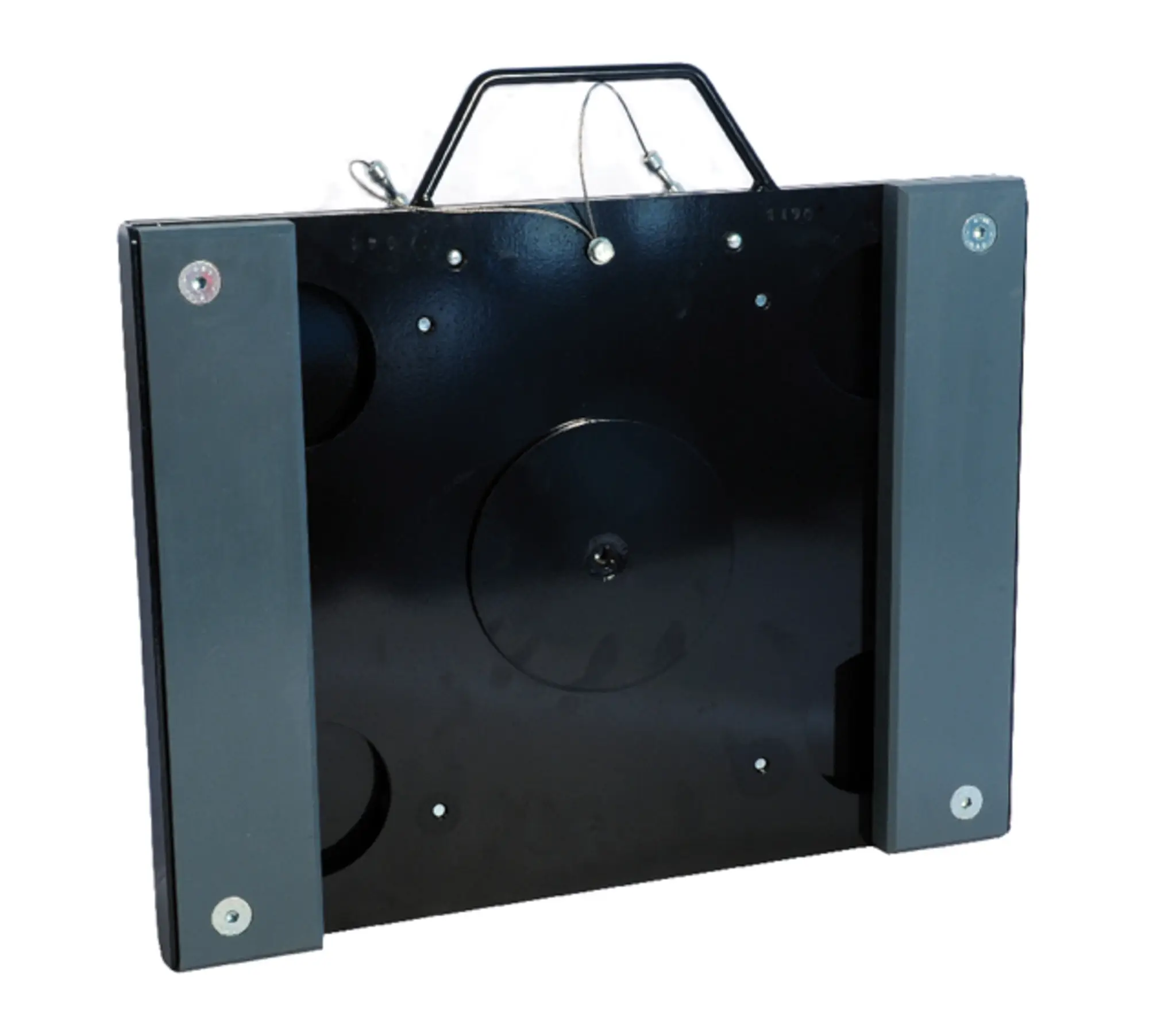 Plateau pivotant zingue