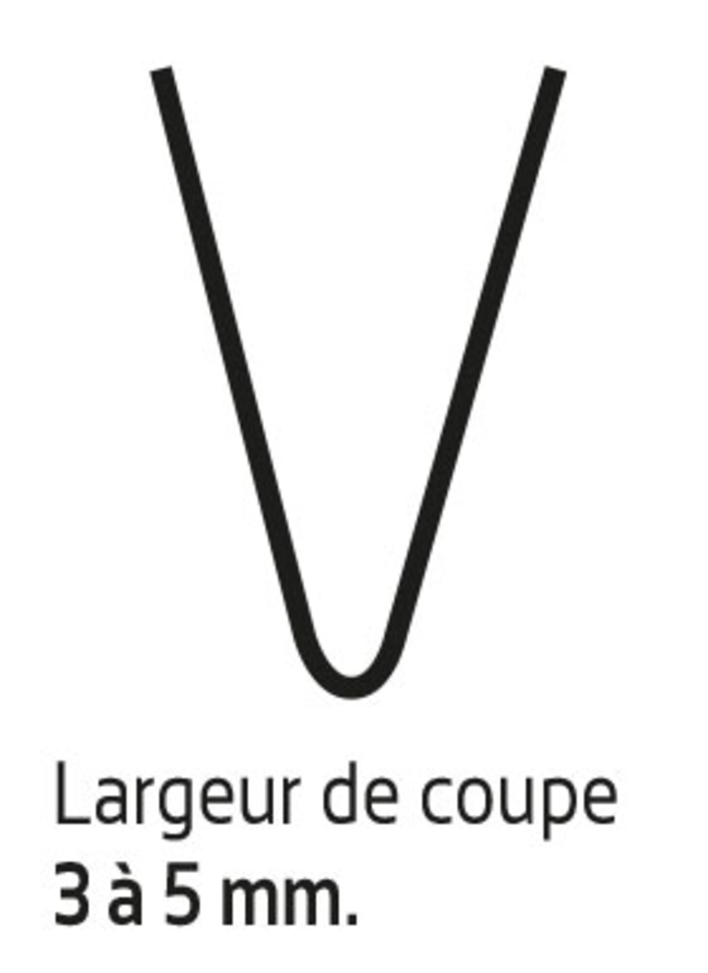 LAME DE RESCULPTAGE (COUPE 3/5MM)