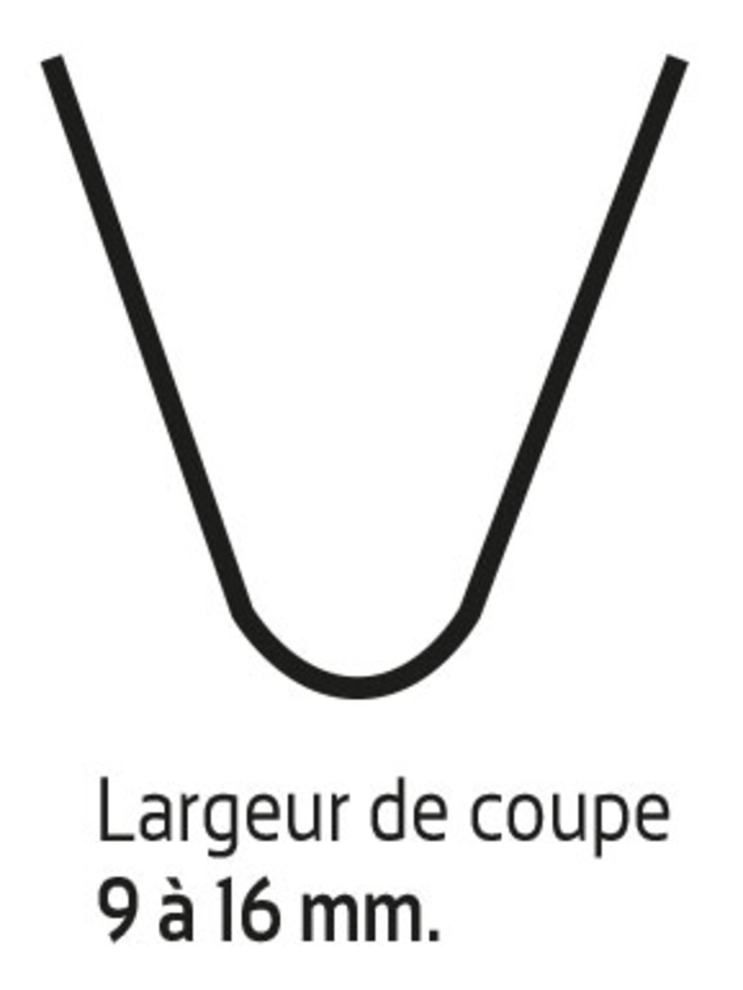 LAME DE RESCULPTAGE (COUPE 9/16MM)
