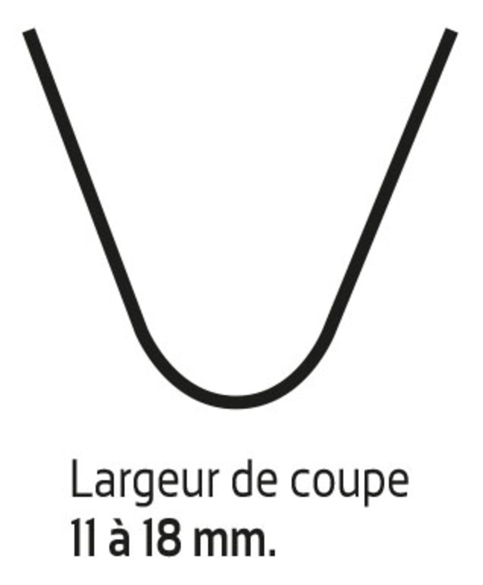 LAME DE RESCULPTAGE (COUPE 11/18MM)