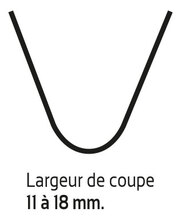 LAME DE RESCULPTAGE (COUPE 11/18MM)