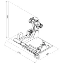 Monte/d�monte-pneus industriel (c�ble)