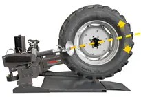 Monte/dmonte-pneus industriel (cble)