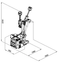 Monte/dmonte-pneus automatique. moto-inverter. sans levier et systme TI