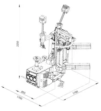 Monte/dmonte-pneus automatique