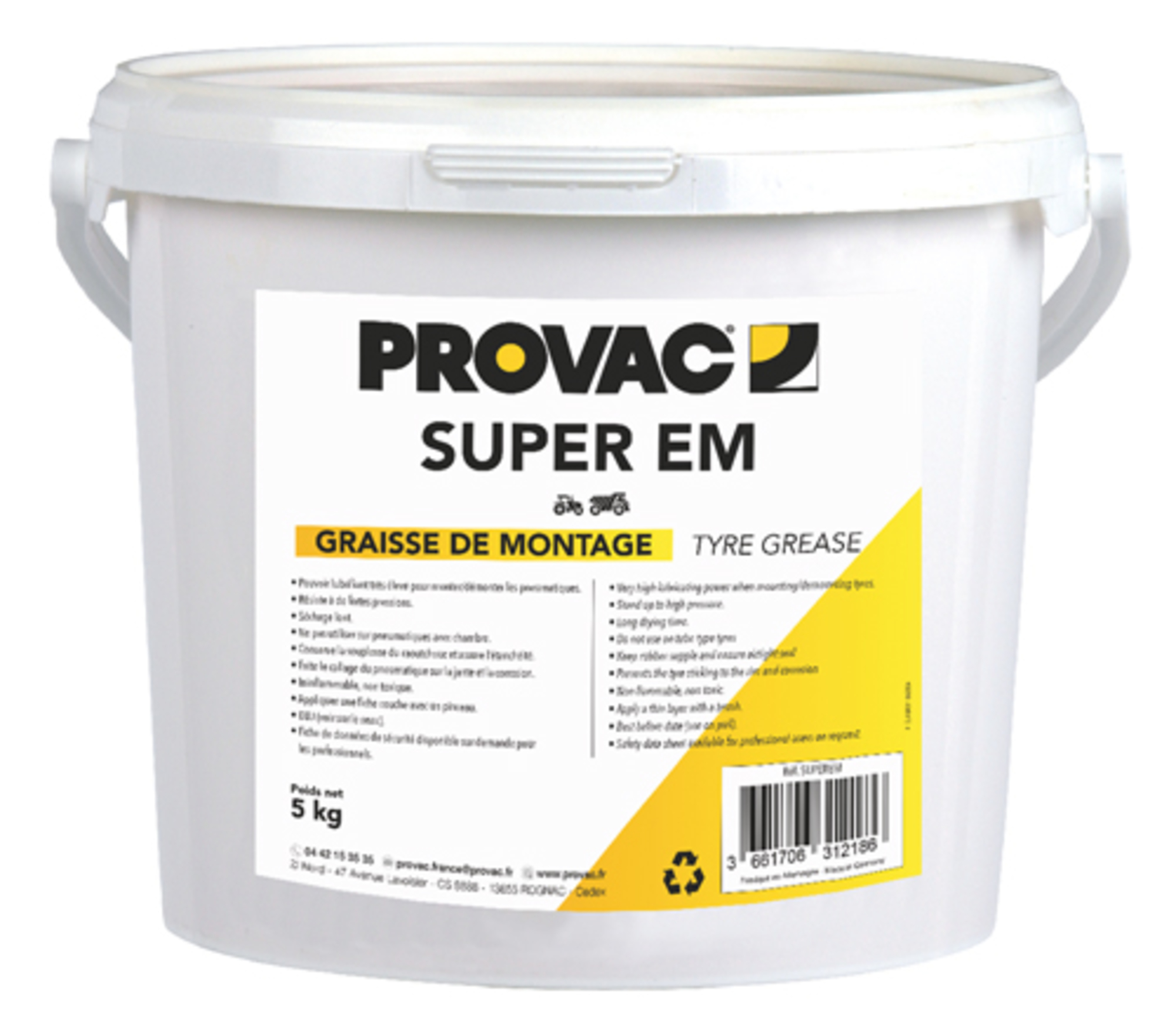 GEL DE MONTAGE PNEU AG/GC (5L)