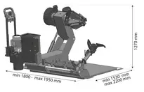 Monte/dmonte-pneus automatique