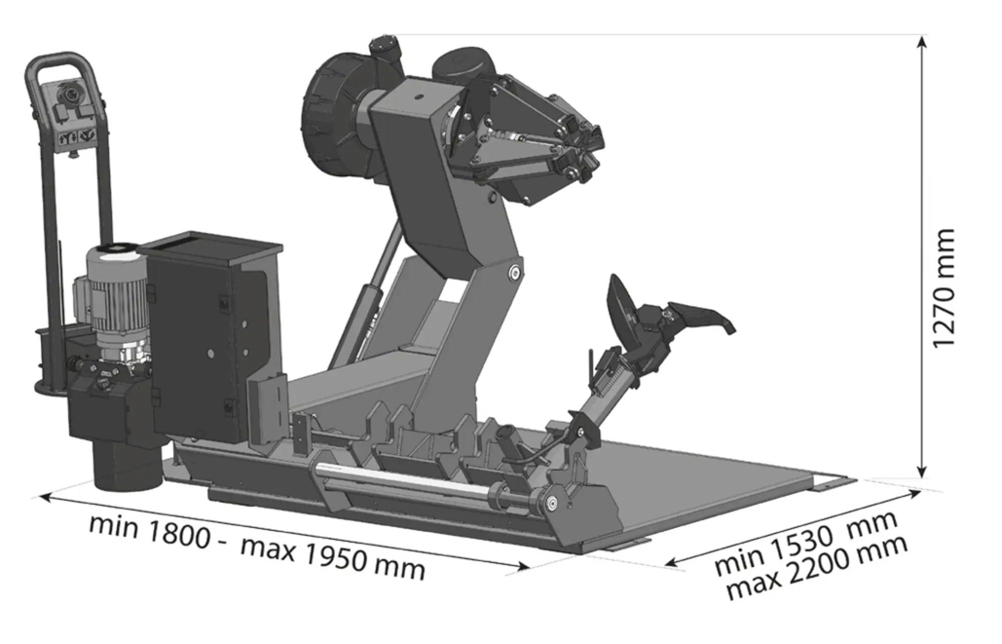 Monte/dmonte-pneus automatique