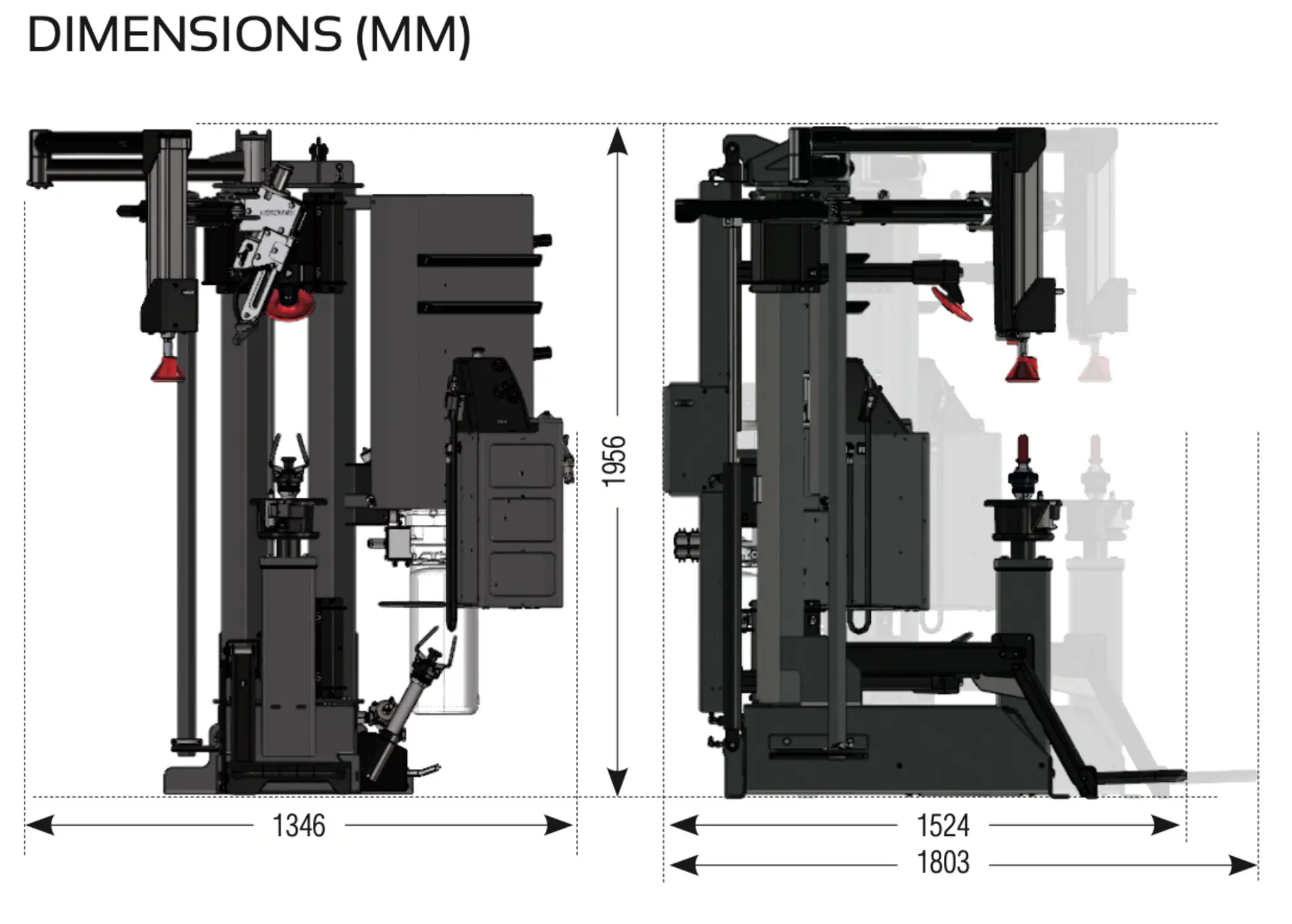 Monte/d�monte-pneus avanc� Maverick