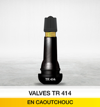Valve pneu TR414, valve tubeless, gonflage pneu VL, VU 