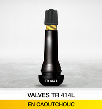 Valves tr414l en caoutchouc