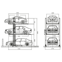 Pont parking structure galvanise 3T.