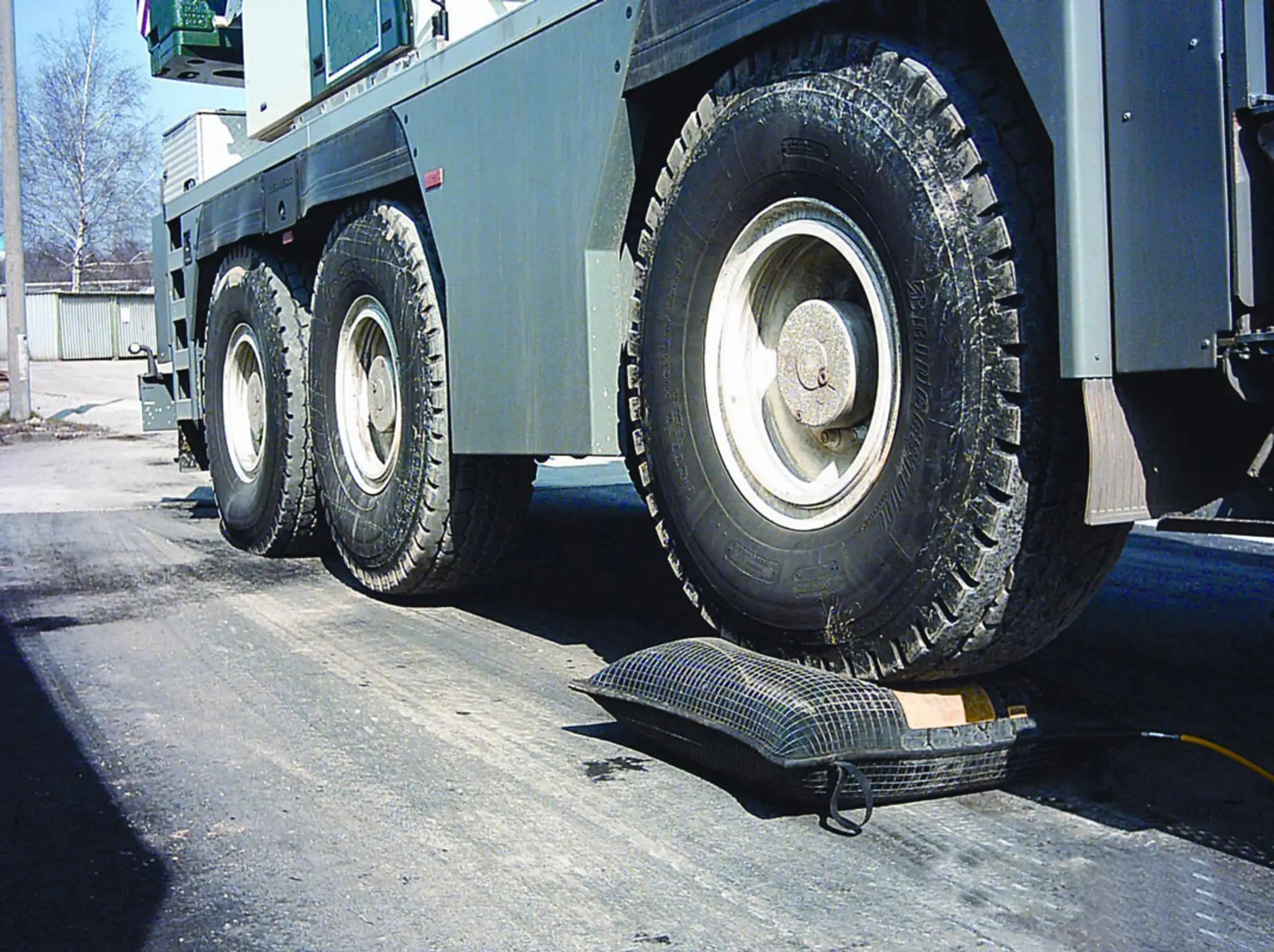 Coussin de levage caoutchouc 67.7t