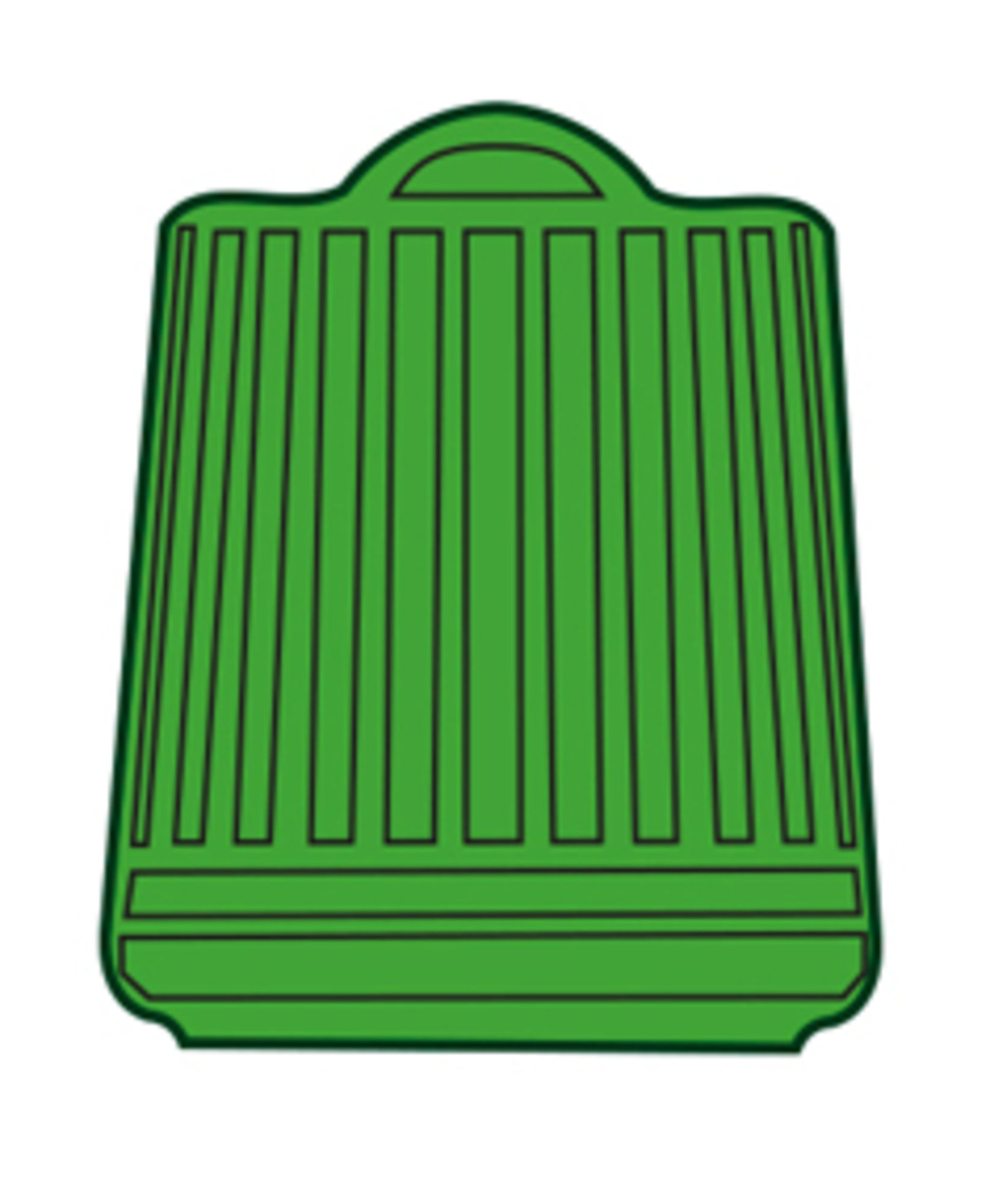 BOUCHON VERT AVEC JOINT (PNEUS AZOTE)