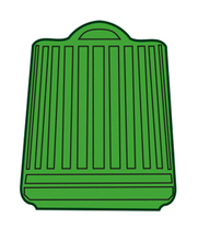 BOUCHON VERT AVEC JOINT (PNEUS AZOTE)