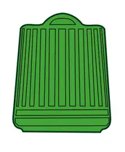 Bouchons vert avec joint