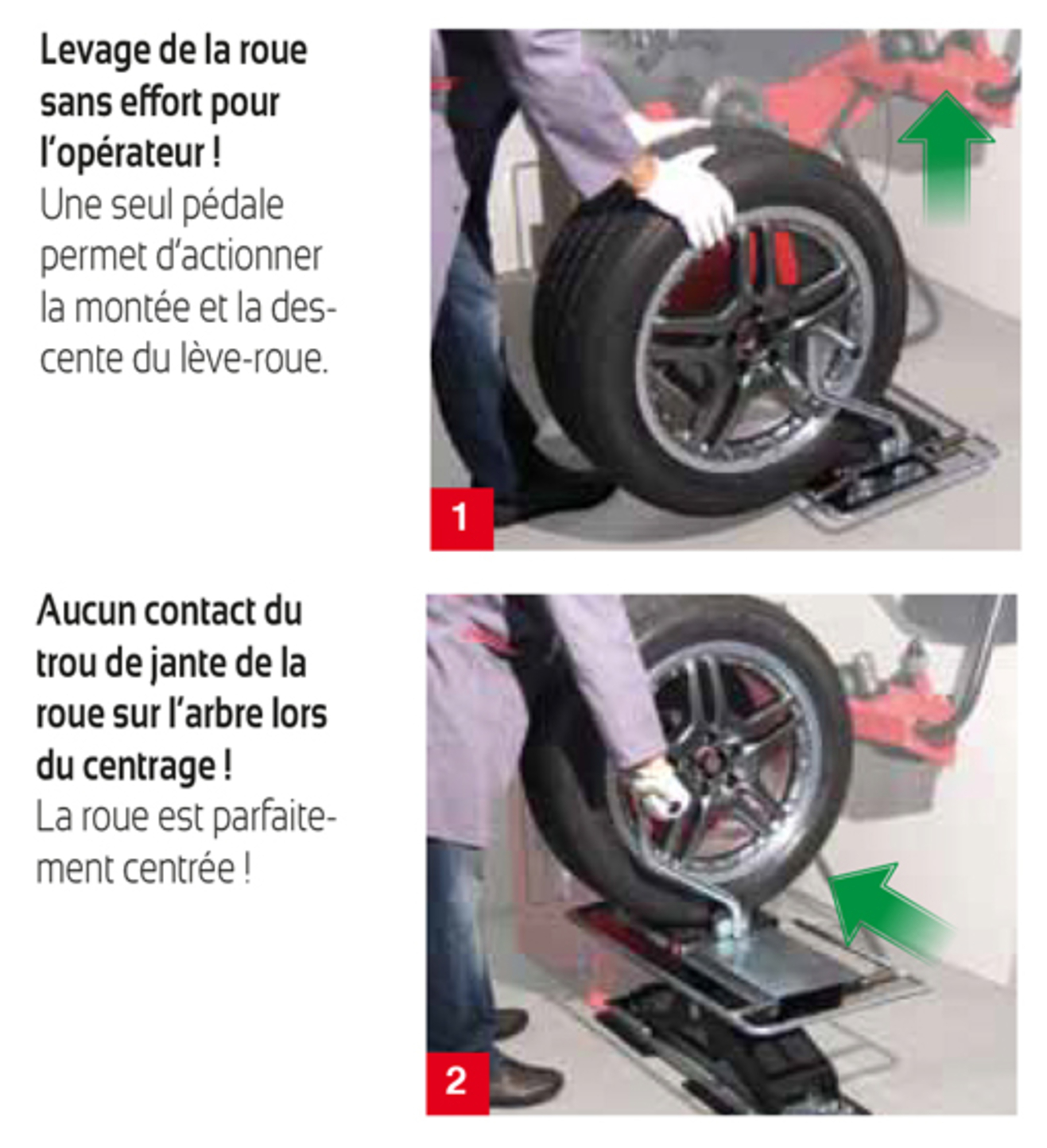 LEVE-ROUE PNEUMATIQUE ZERO WEIGHT (80KG)