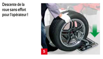 LEVE-ROUE PNEUMATIQUE ZERO WEIGHT (80KG)